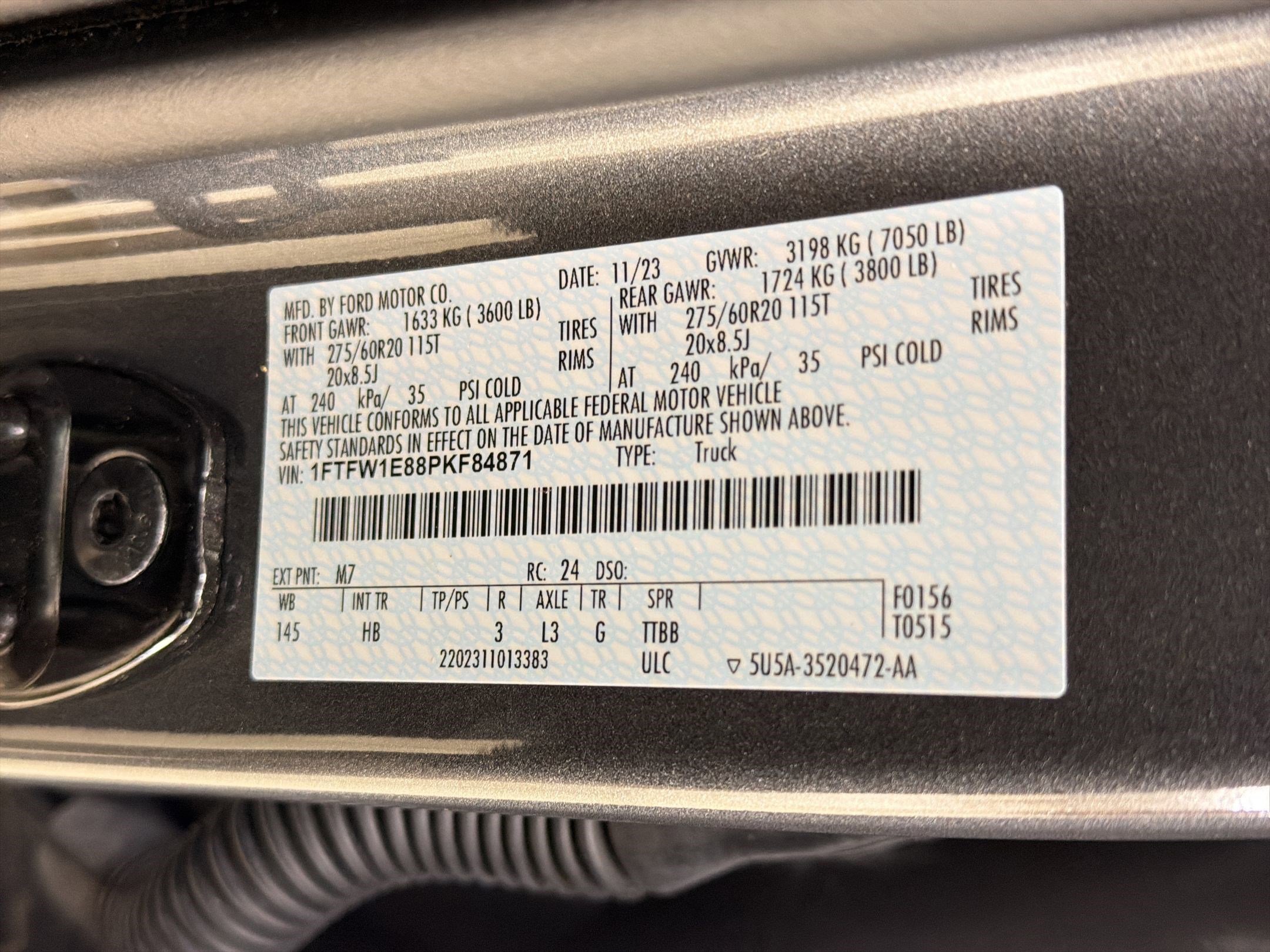 Certified 2023 Ford F150 Lariat w/ Equipment Group 502A High AWD/4WD image 20
