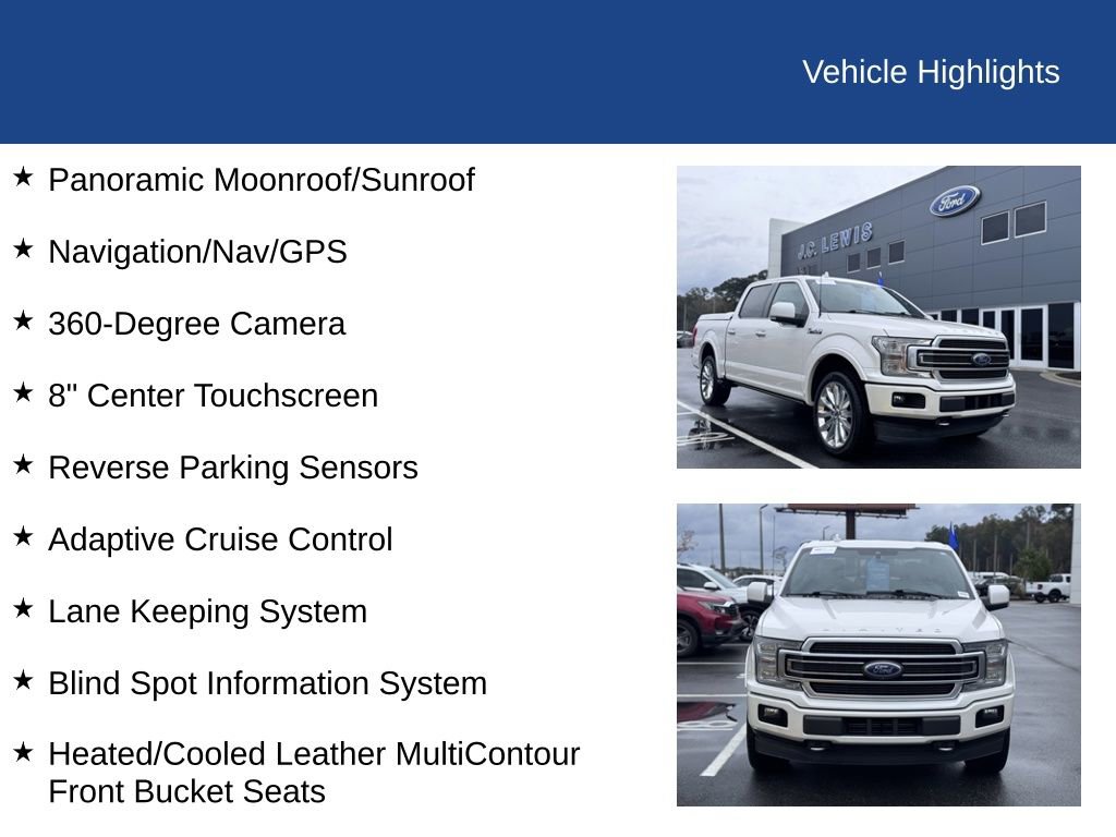 Certified 2018 Ford F150 Limited w/ Trailer Tow Package image 22
