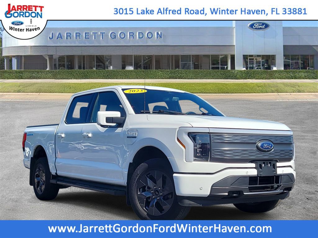 Certified 2023 Ford F150 Lightning Lariat AWD/4WD 360° Tour