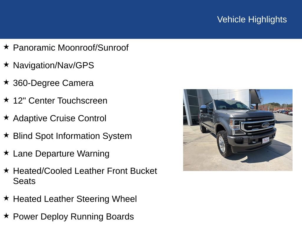 Certified 2022 Ford F250 Platinum AWD/4WD image 33