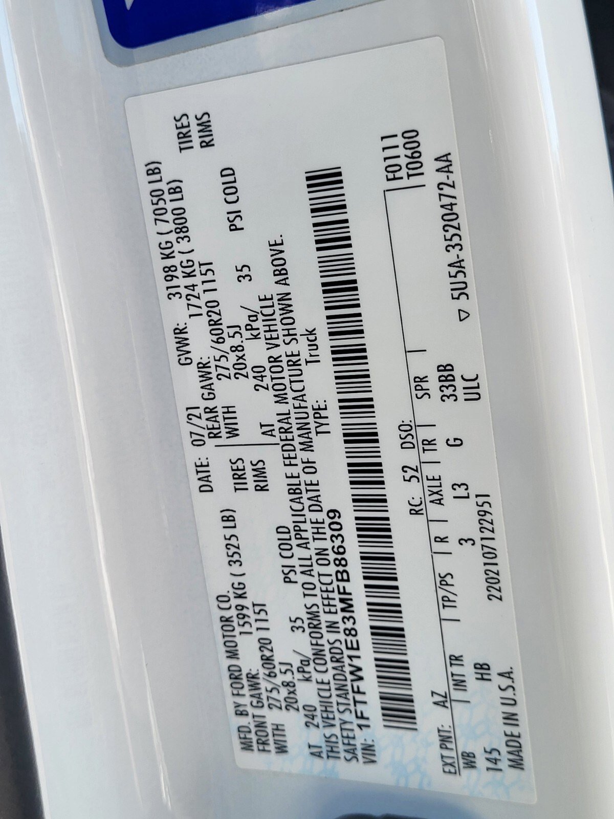 Certified 2021 Ford F150 Lariat image 35