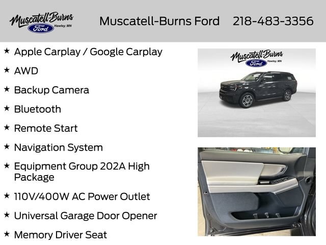 Certified 2025 Ford Expedition Active AWD/4WD image 7
