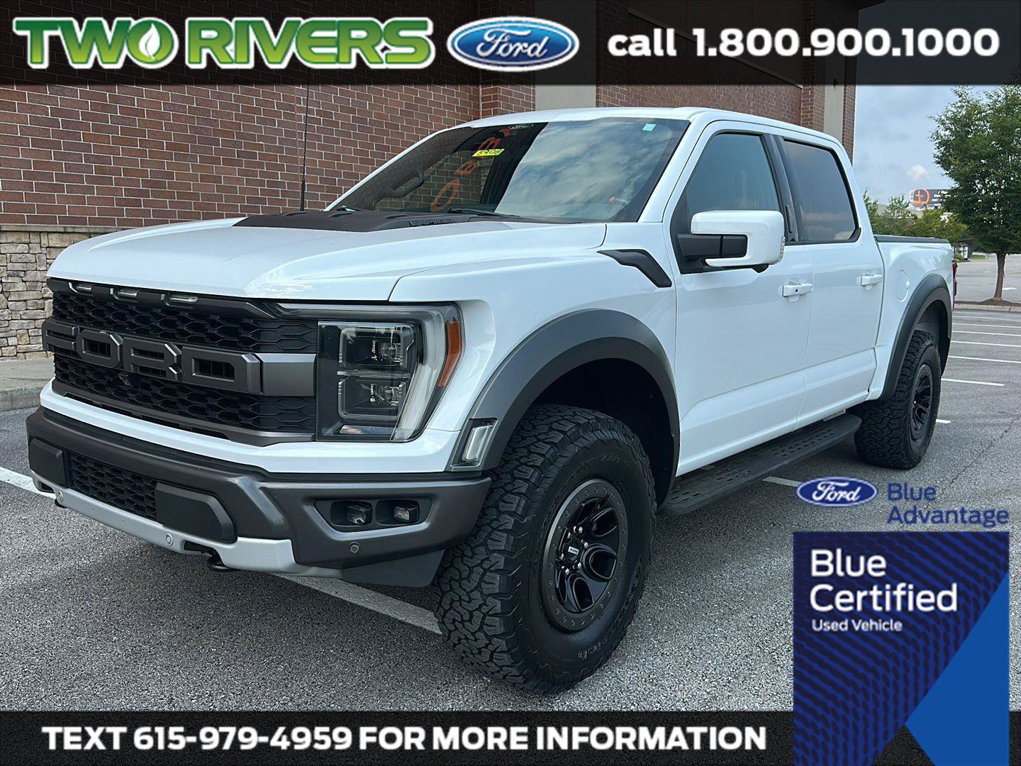 Certified 2022 Ford F150 Raptor w/ Equipment Group 801A High AWD/4WD image 1