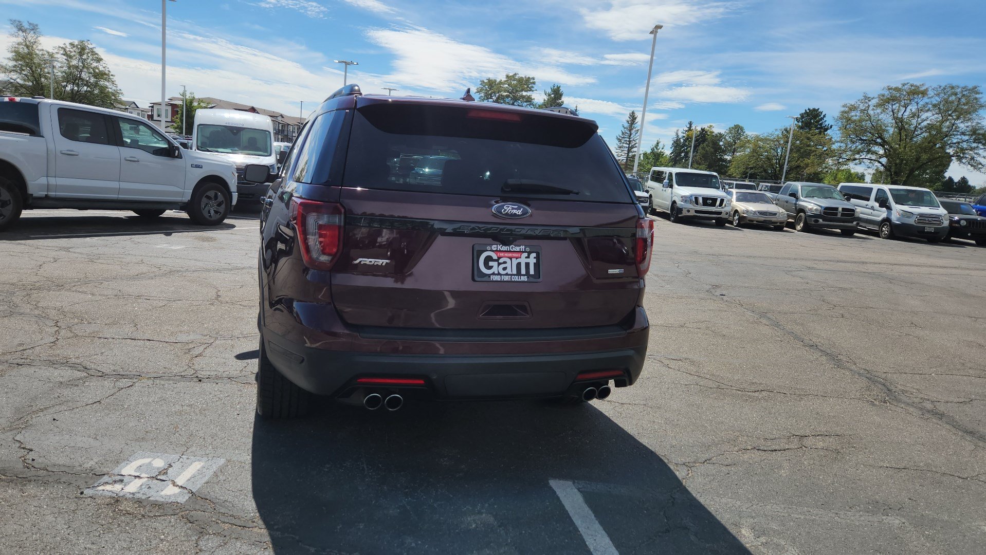 Certified 2019 Ford Explorer Sport w/ Equipment Group 401A AWD/4WD image 8