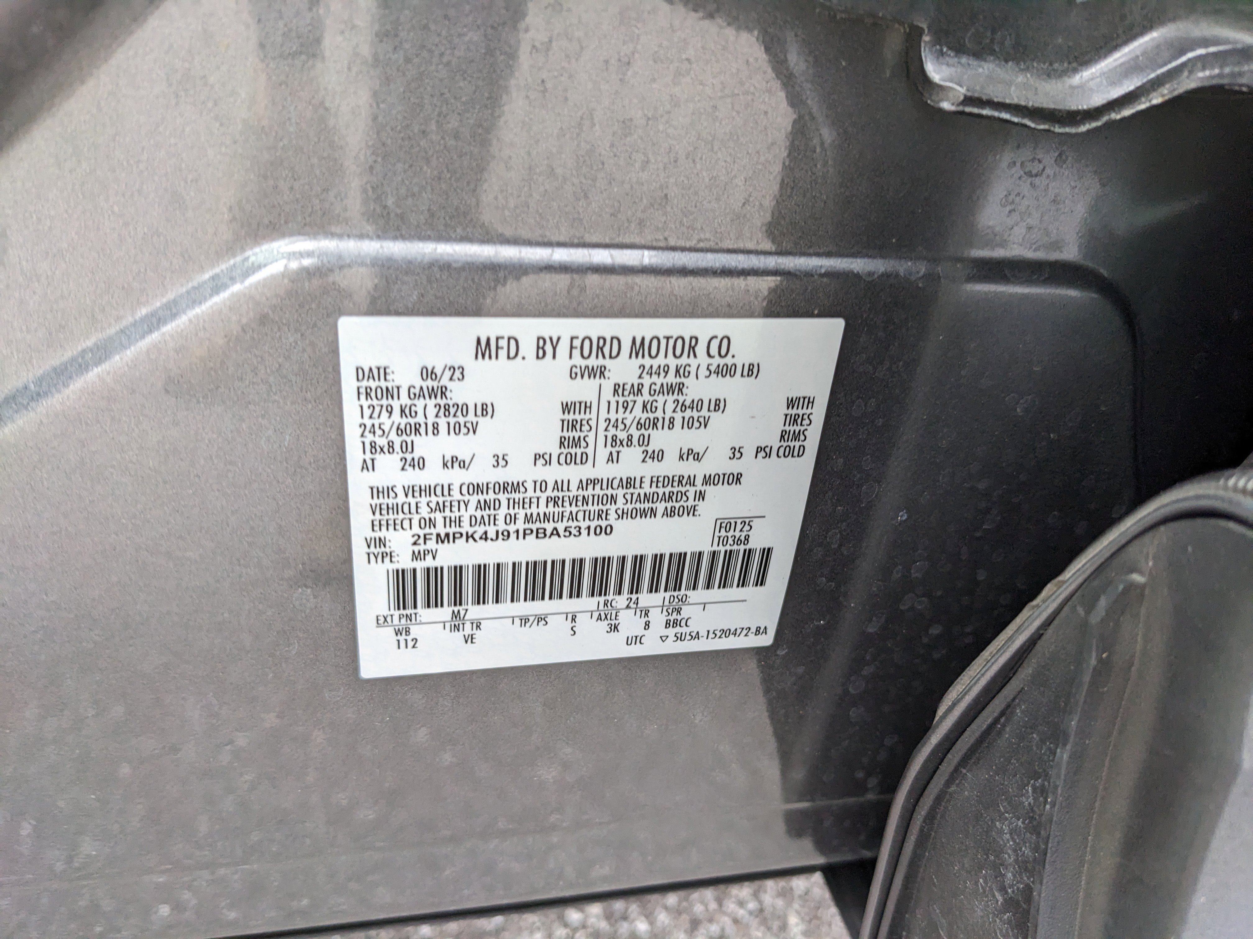 Certified 2023 Ford Edge SEL w/ Convenience Package image 36