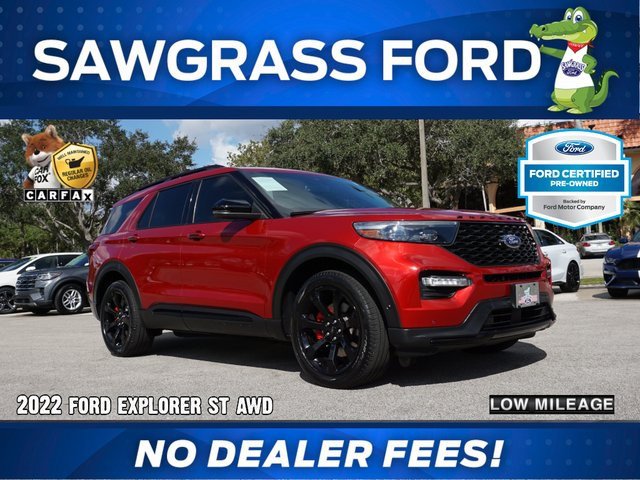 Certified 2022 Ford Explorer ST w/ Equipment Group 401A