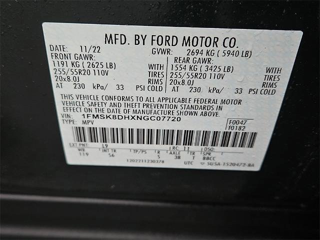 Certified 2022 Ford Explorer XLT w/ Equipment Group 202A image 11