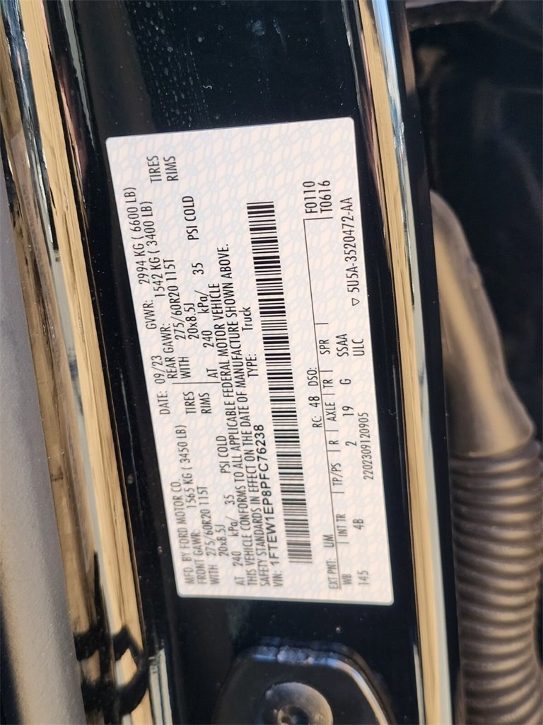 Certified 2023 Ford F150 XLT w/ Equipment Group 302A High image 34