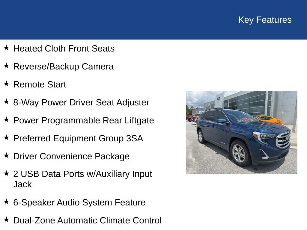 Used 2020 GMC Terrain SLE w/ Driver Convenience Package FWD image 13