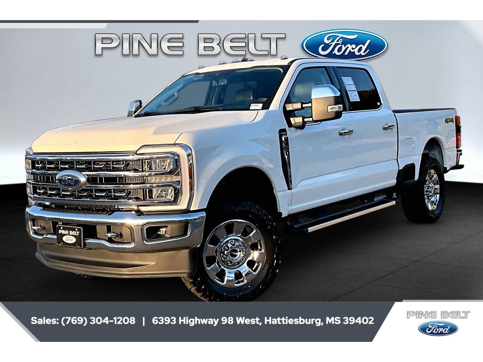 Certified 2024 Ford F250 Lariat w/ Chrome Package AWD/4WD image 10