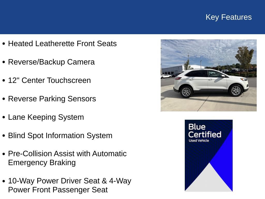 Certified 2022 Ford Edge SEL AWD/4WD image 32
