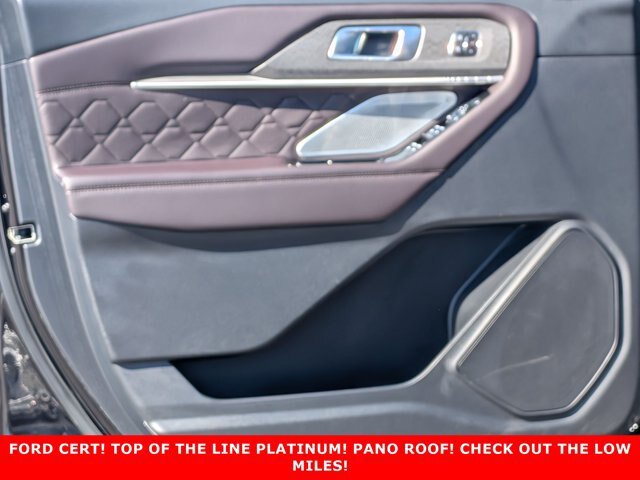 Certified 2025 Ford Explorer Platinum w/ LUX Leather Package AWD/4WD image 13