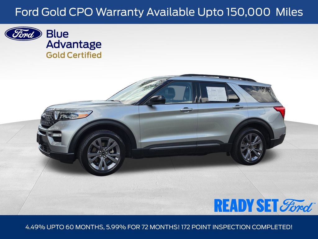 Certified 2022 Ford Explorer XLT w/ Equipment Group 202A