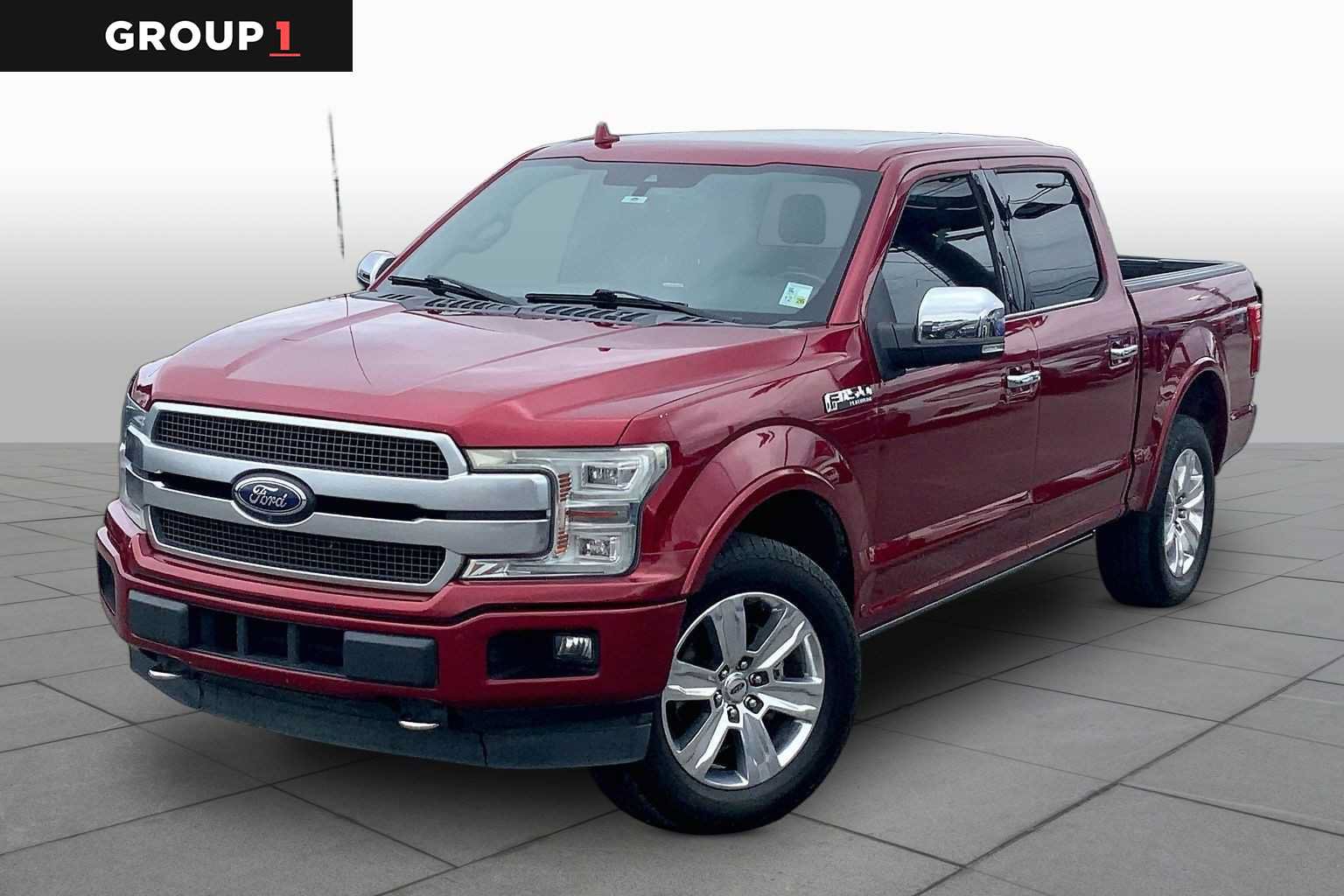 Certified 2019 Ford F150 Platinum w/ Equipment Group 701A Luxury