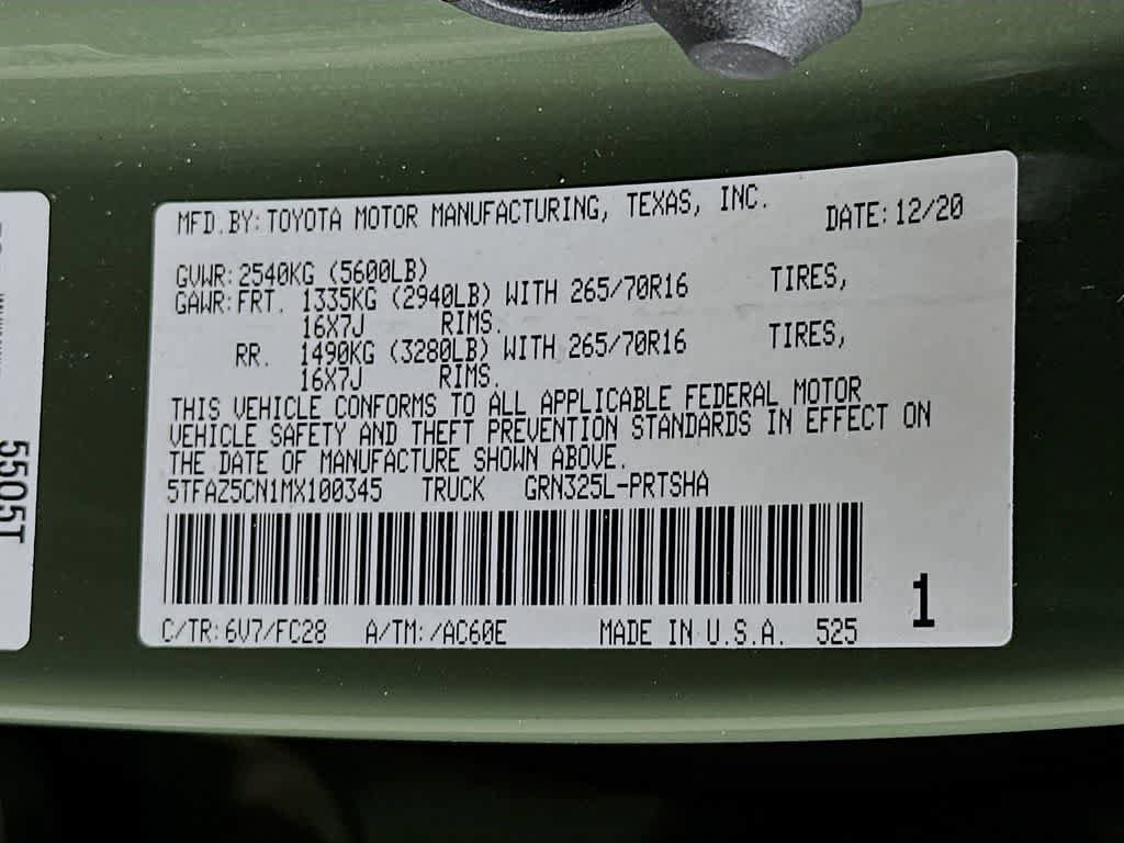 Used 2021 Toyota Tacoma SR5 w/ Trail Edition RWD image 22