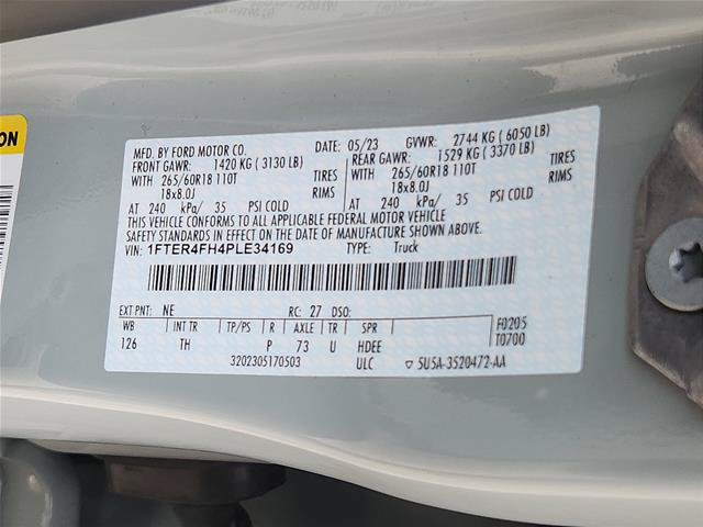 Certified 2023 Ford Ranger XLT w/ Equipment Group 302A High AWD/4WD image 25