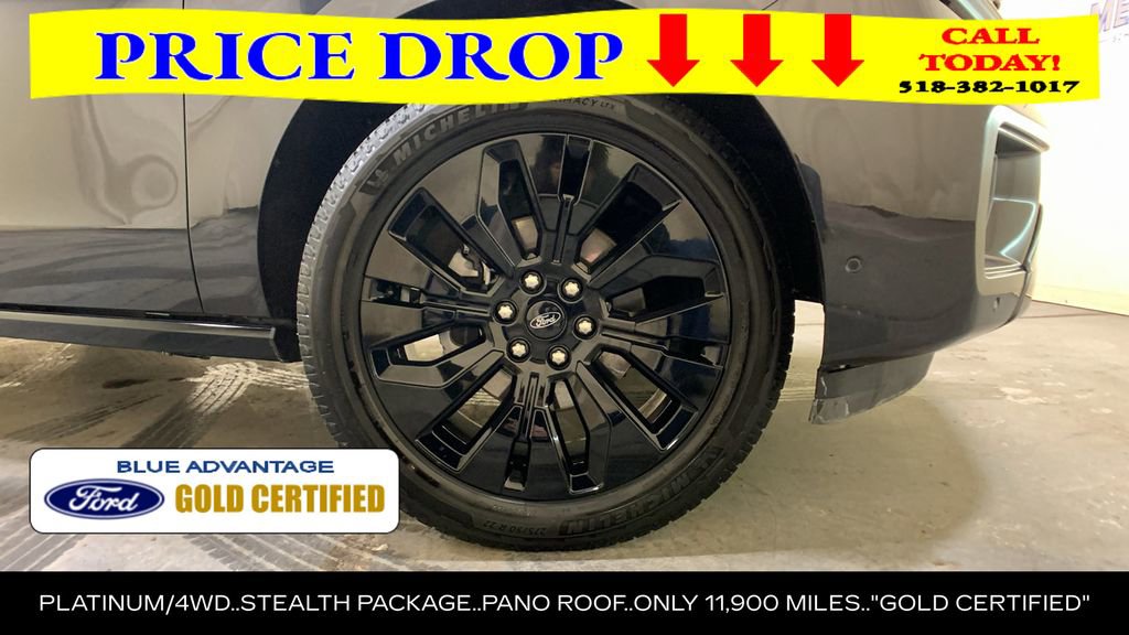 Certified 2025 Ford Expedition Platinum w/ Stealth Appearance Package AWD/4WD image 9