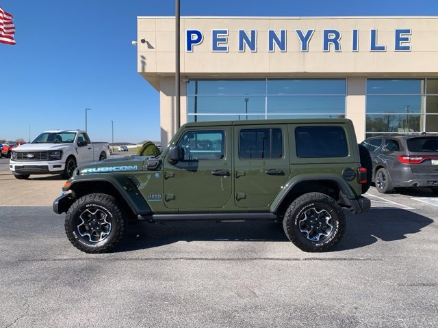 Used 2023 Jeep Wrangler Unlimited Rubicon 4xe w/ Cold Weather Group image 2