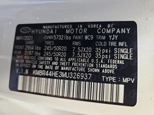 Used 2021 Hyundai Palisade SEL w/ Premium Package FWD image 34