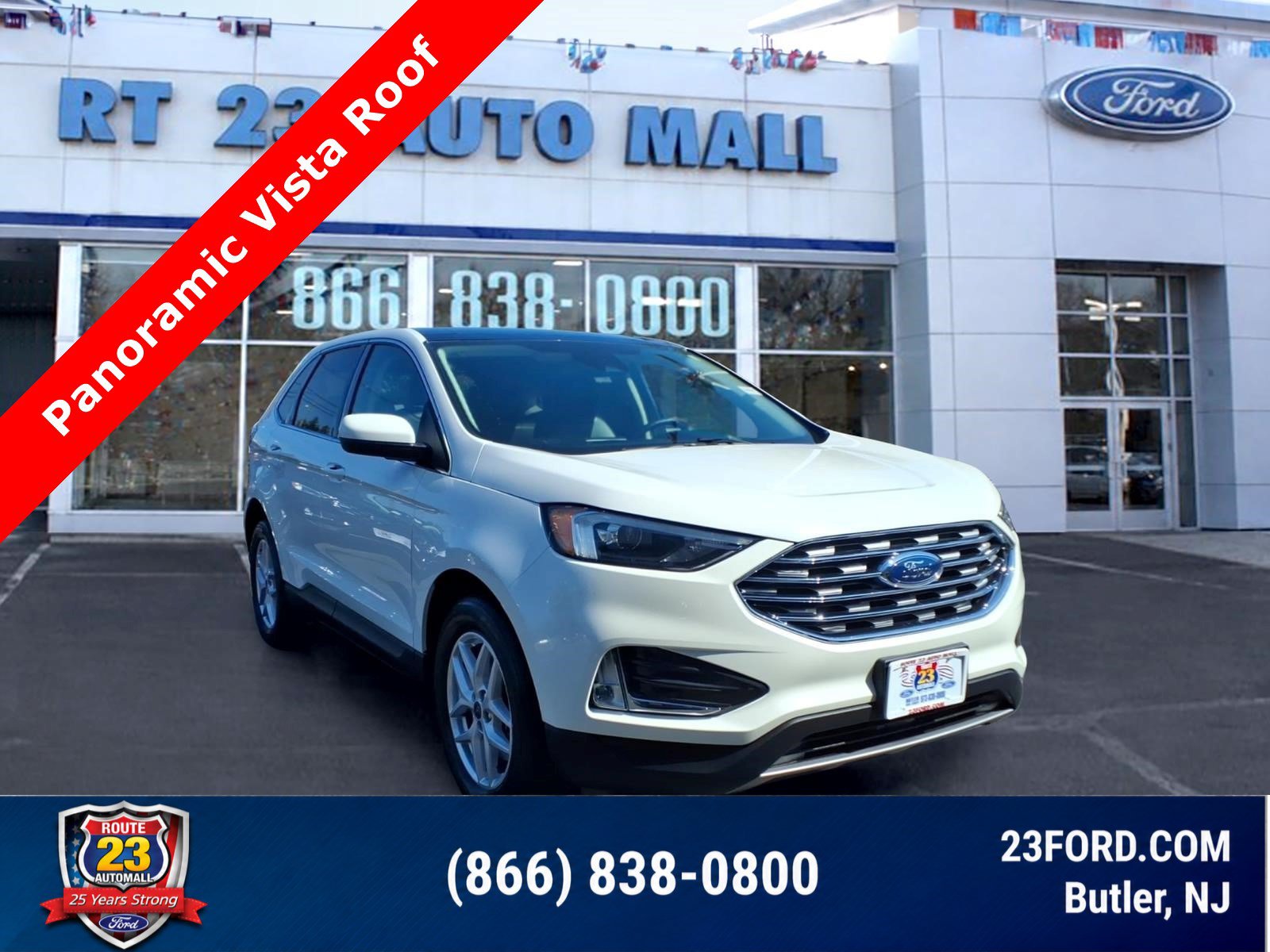 Certified 2022 Ford Edge SEL w/ Convenience Package AWD/4WD image 1