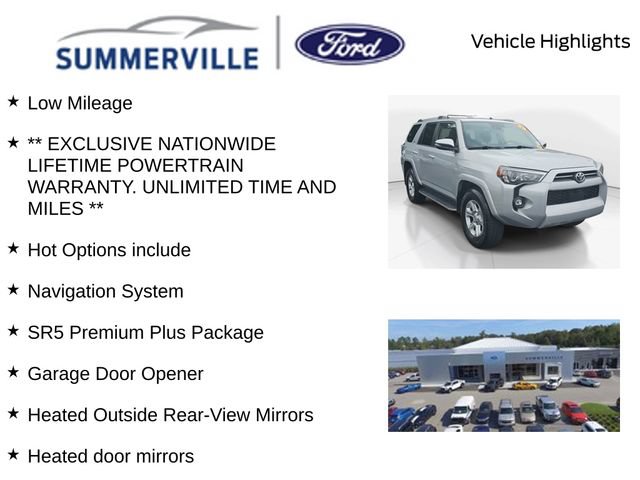Used 2023 Toyota 4Runner SR5 Premium w/ Moonroof Package RWD image 2