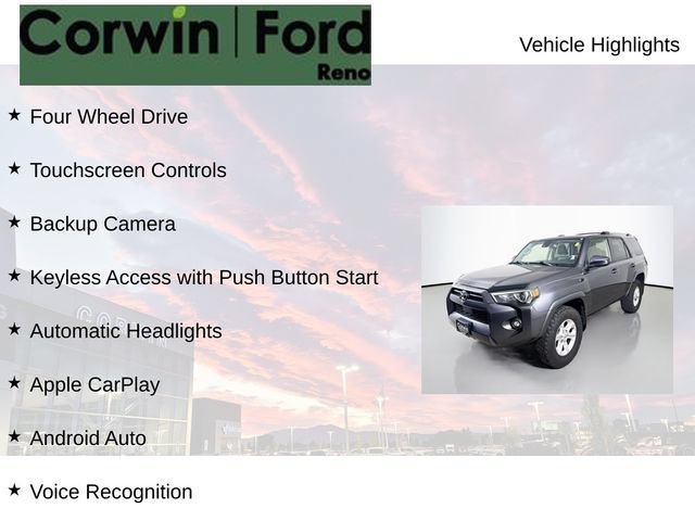 Used 2021 Toyota 4Runner SR5 AWD/4WD image 8