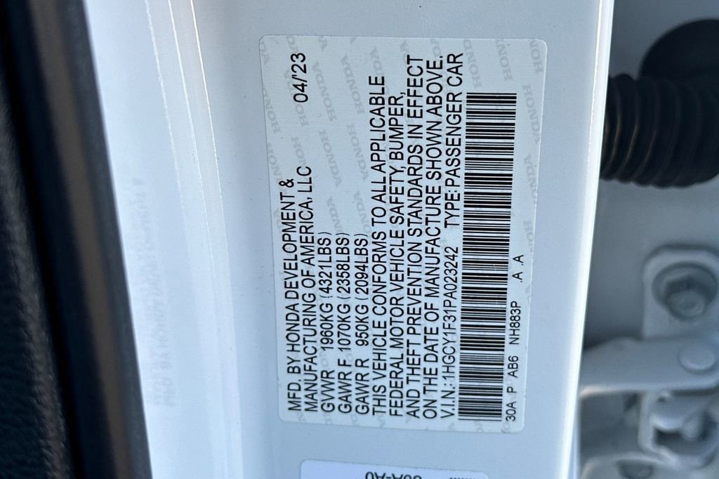 Used 2023 Honda Accord EX image 31