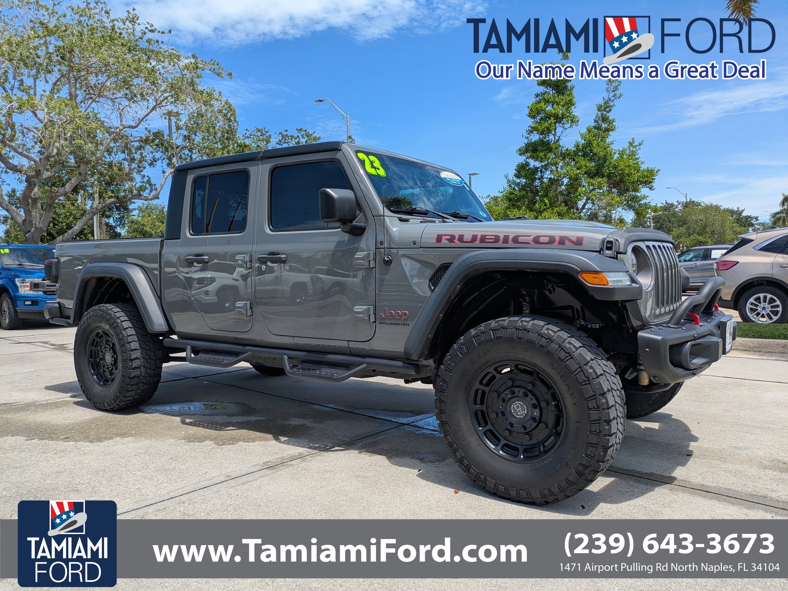 Used 2023 Jeep Gladiator Rubicon w/ LED Lighting Group
