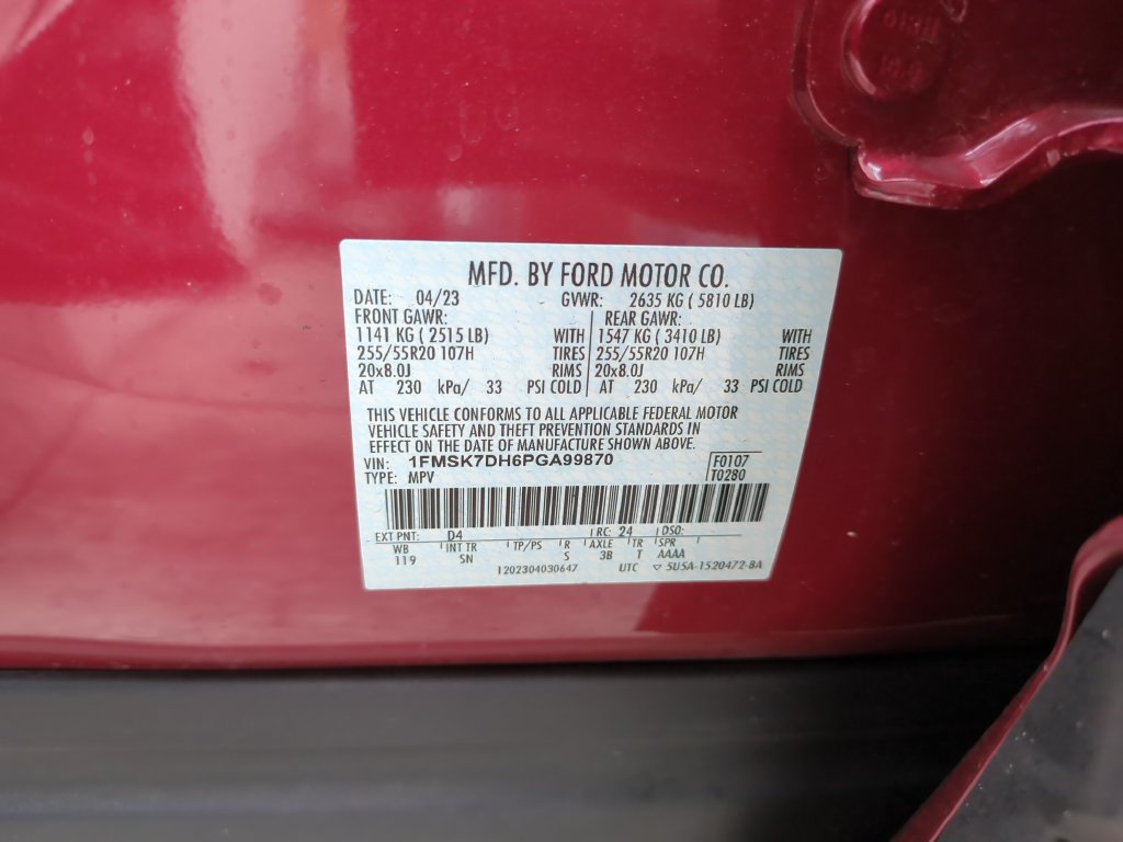 Certified 2023 Ford Explorer XLT w/ Equipment Group 202A RWD image 33