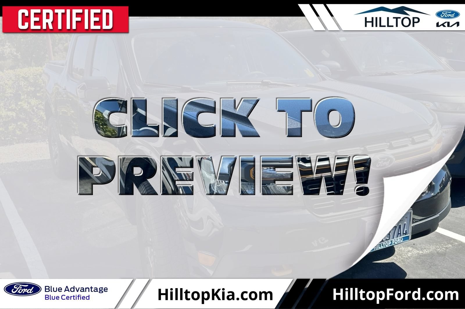 Certified 2024 Ford Maverick Tremor w/ Tremor Off-Road Package AWD/4WD image 1
