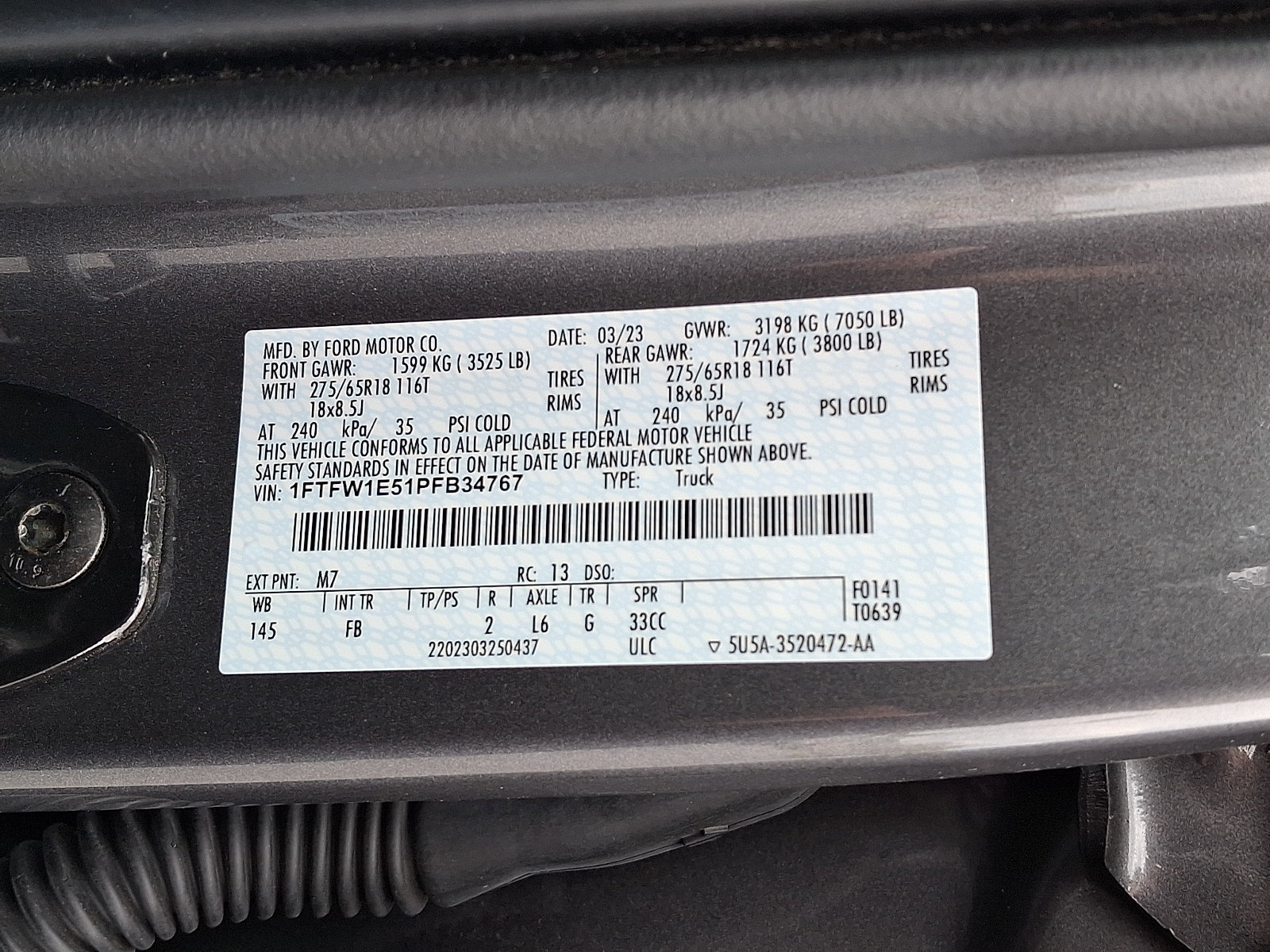 Certified 2023 Ford F150 XLT w/ Equipment Group 302A High AWD/4WD image 27