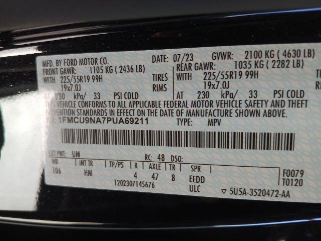 Certified 2023 Ford Escape ST-Line Select w/ Tech Pack #2 image 22