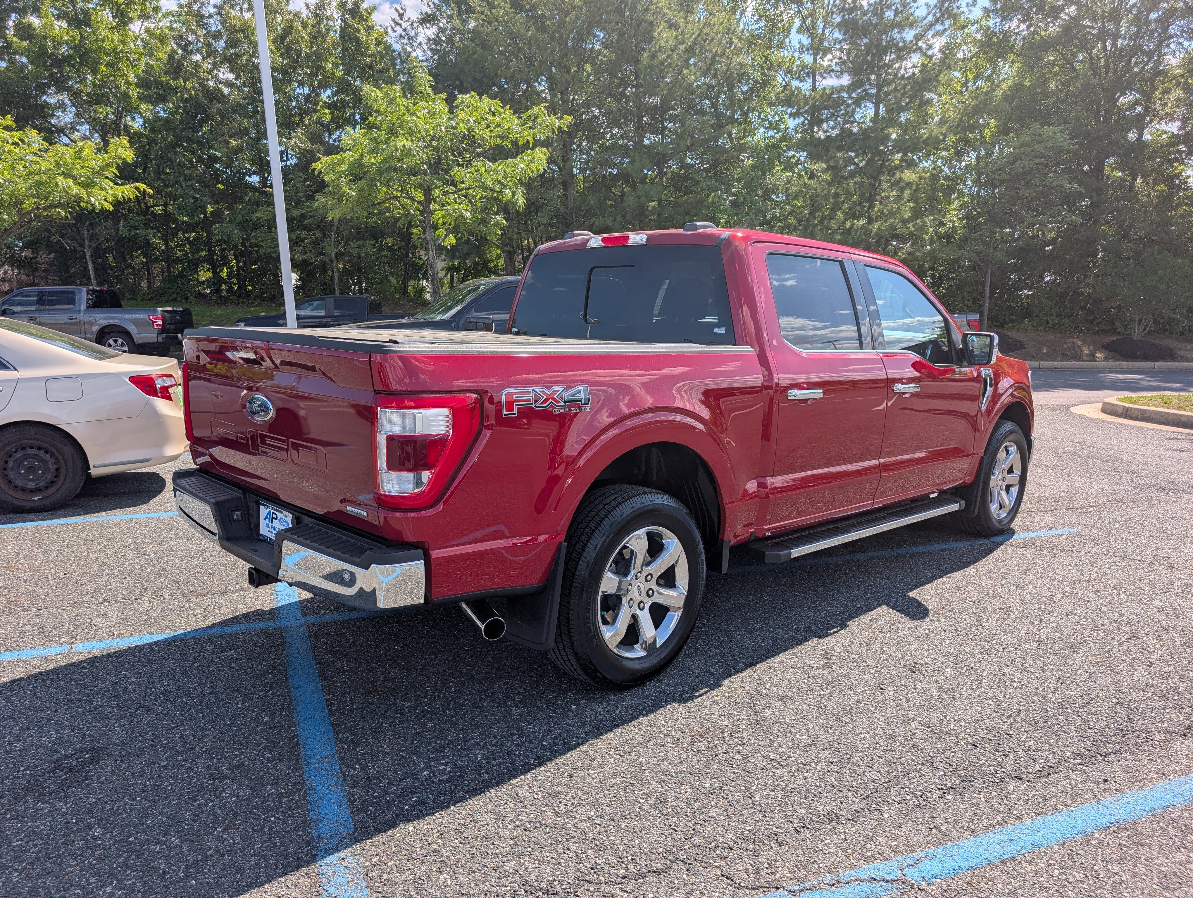 Certified 2021 Ford F150 Lariat w/ Equipment Group 502A High AWD/4WD image 3