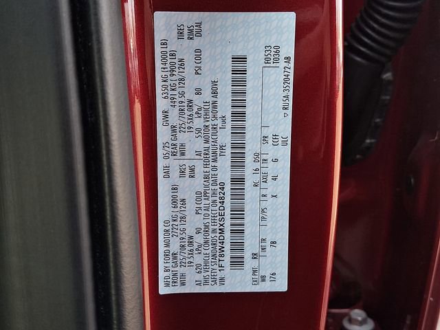 Certified 2025 Ford F450 Platinum w/ Snow Plow Prep Package image 26