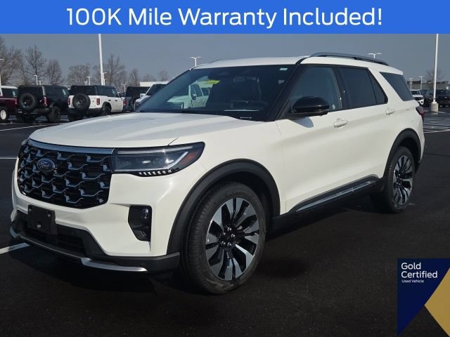 Certified 2025 Ford Explorer Platinum w/ LUX Leather Package AWD/4WD video 2