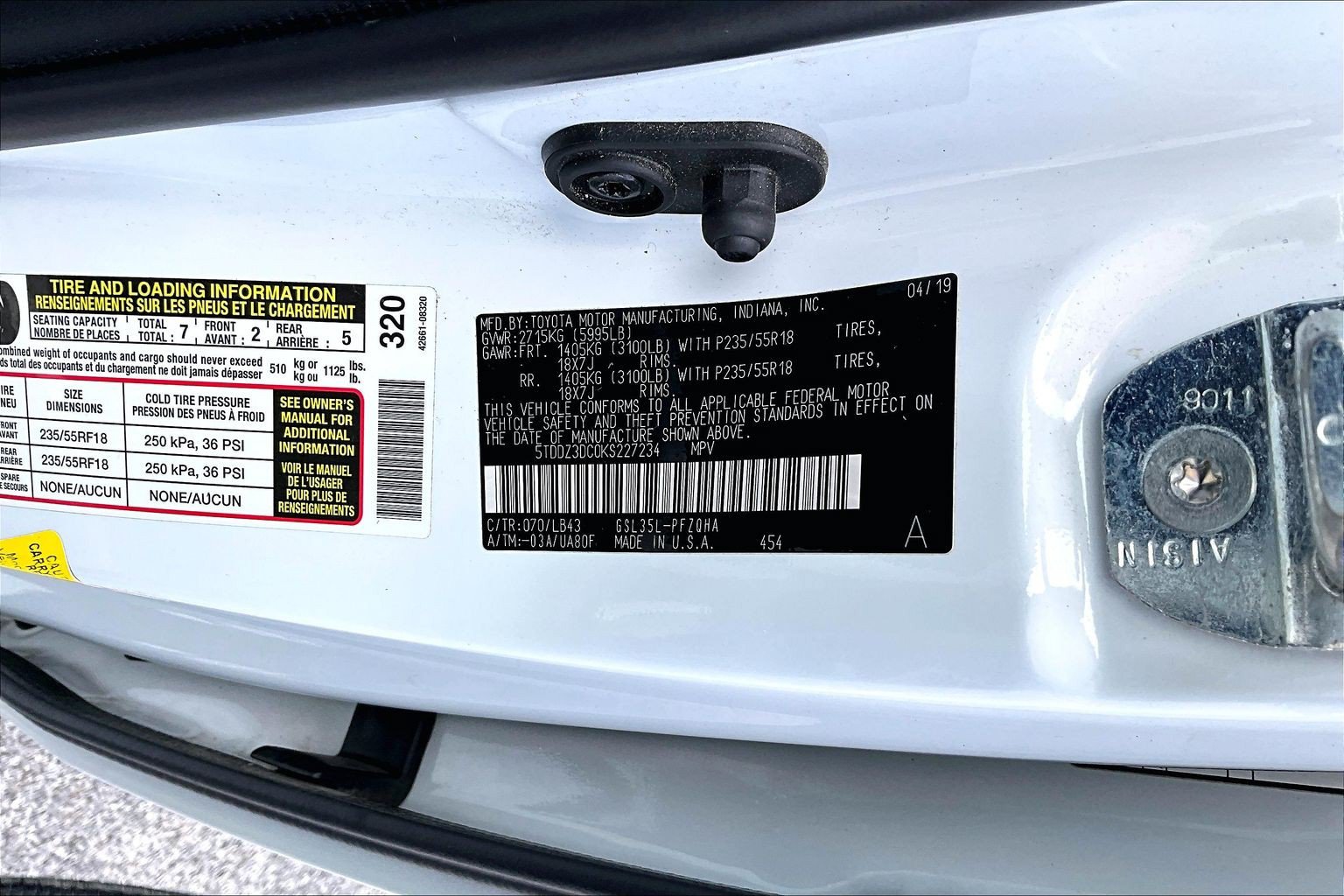 Used 2019 Toyota Sienna Limited Premium AWD/4WD image 9