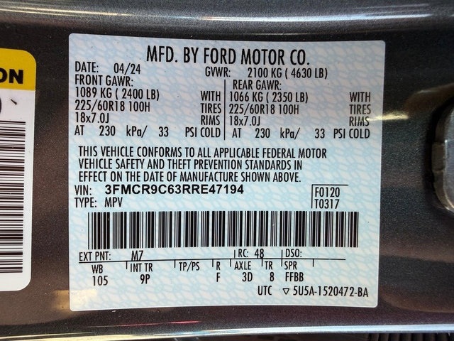 Certified 2024 Ford Bronco Sport Outer Banks w/ Tech Package AWD/4WD image 23
