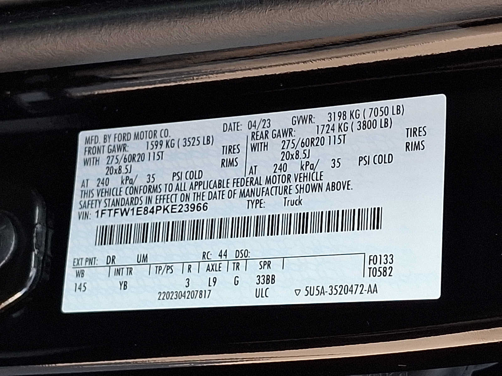 Certified 2023 Ford F150 XLT w/ Equipment Group 302A High AWD/4WD image 26