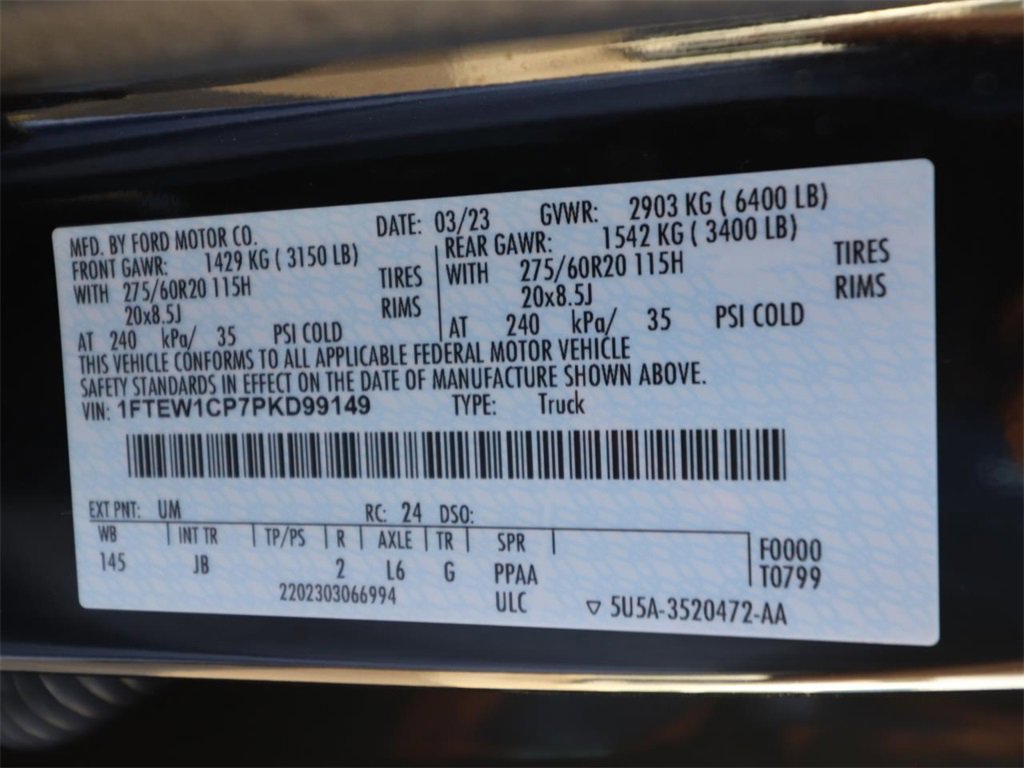 Certified 2023 Ford F150 XL w/ STX Appearance Package image 23