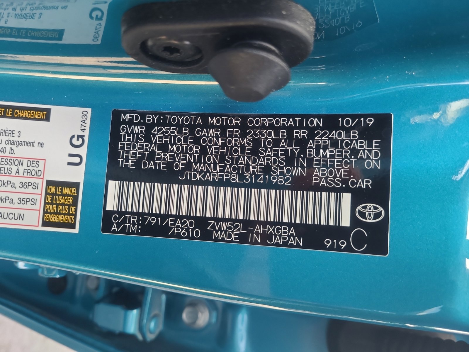 Used 2020 Toyota Prius Prime Limited image 25