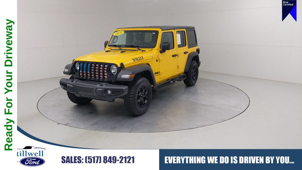 Used 2021 Jeep Wrangler Unlimited Sport