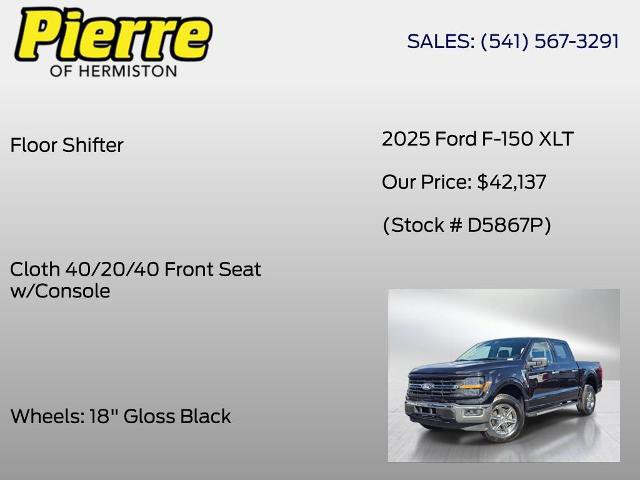Certified 2025 Ford F150 XLT w/ Equipment Group 301A Standard AWD/4WD image 32