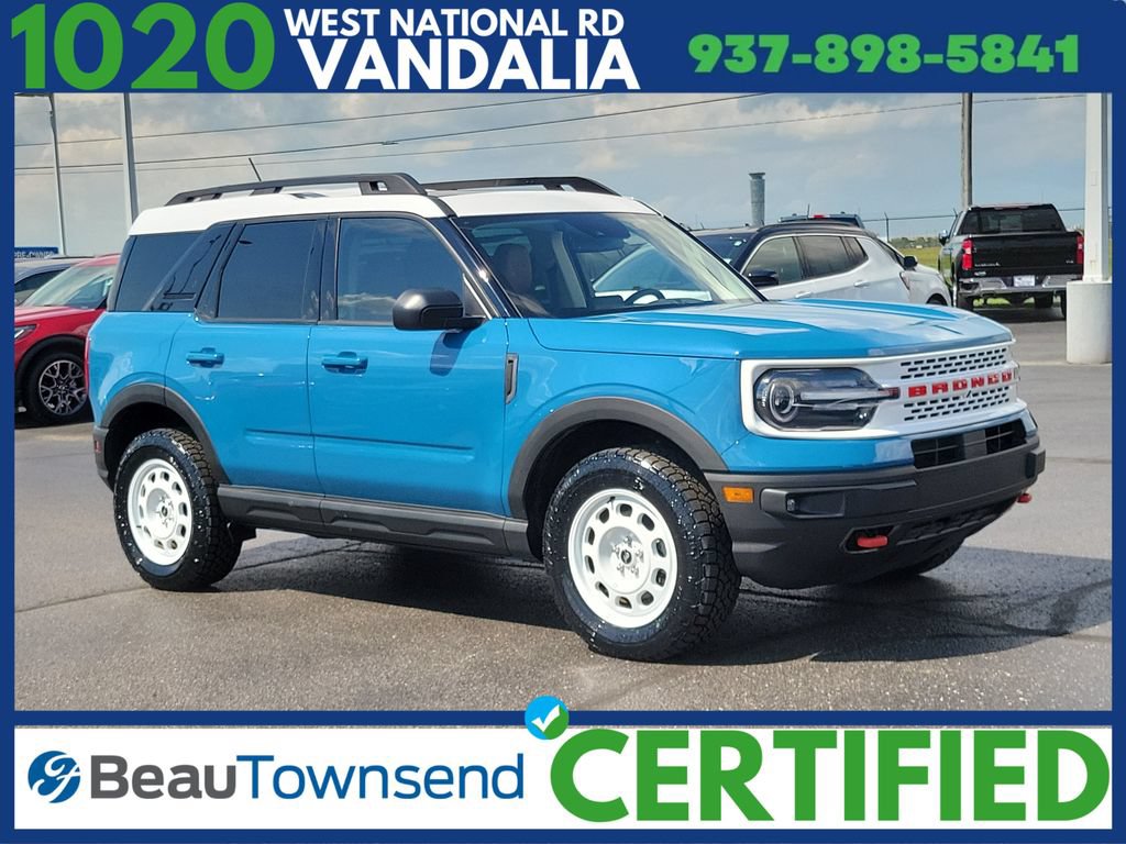 Certified 2023 Ford Bronco Sport Heritage Limited