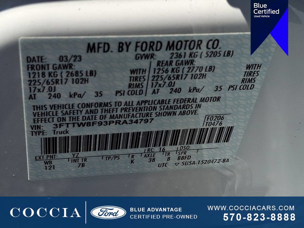 Certified 2023 Ford Maverick XLT w/ Equipment Group 300A Standard AWD/4WD image 26