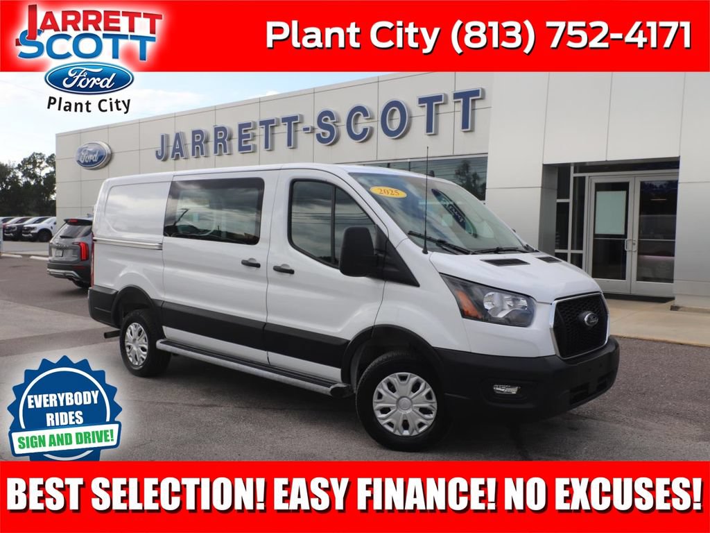 Certified 2025 Ford Transit 250 Low Roof w/ Exterior Upgrade Package RWD image 1