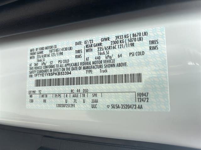 Certified 2023 Ford Transit 150 Low Roof image 19