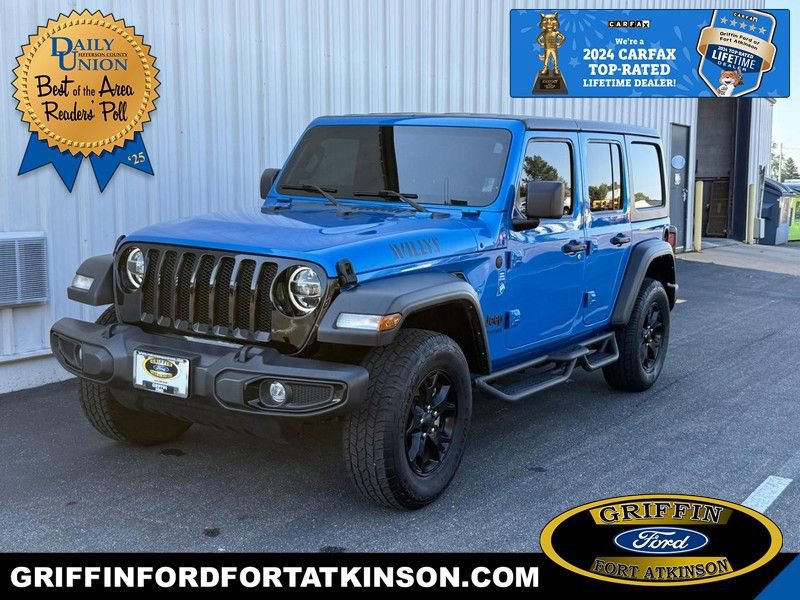 Used 2022 Jeep Wrangler Unlimited Willys