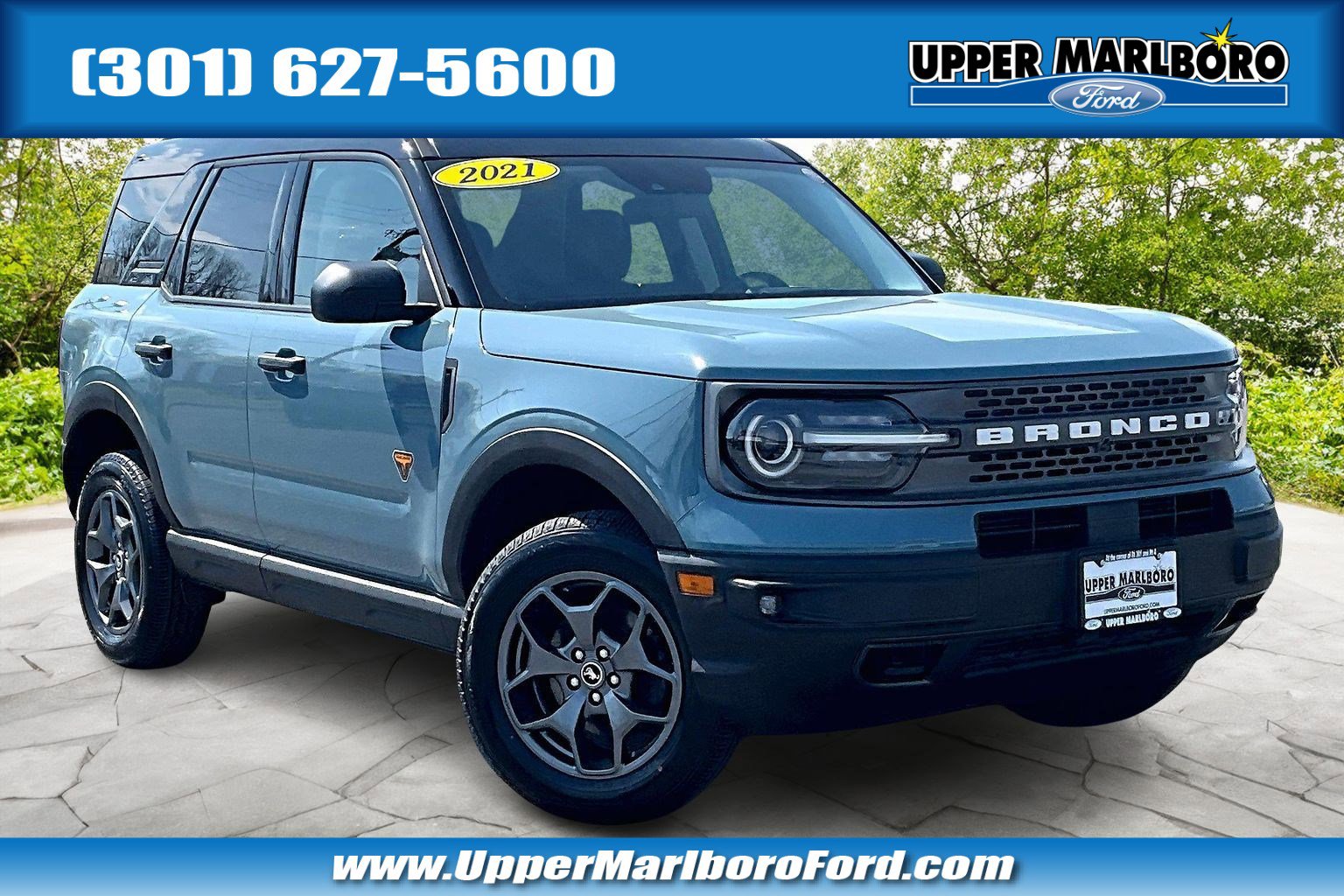 Certified 2021 Ford Bronco Sport Badlands image 1