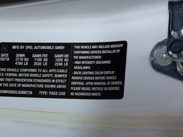 Used 2018 Buick Cascada Premium FWD image 35