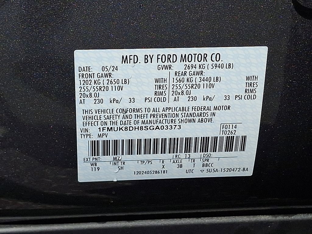 Certified 2025 Ford Explorer Active w/ Active Comfort Package AWD/4WD image 28